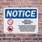 Signmission This Is A Tobacco Free Campus OSHA Notice Sign, Plastic, 10in W x 7in L, 2PK OS-2PACK-NS-P-710-L-18627 - alternate 4